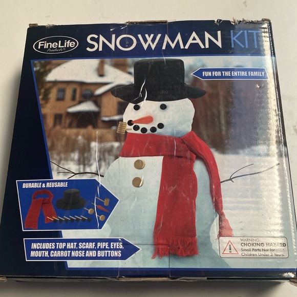 Winter Snow Snowman Kit - Picture 1 of 5